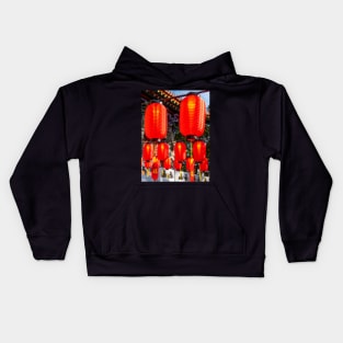 Po Lin Monastery, Lantau Island, Hong Kong Kids Hoodie